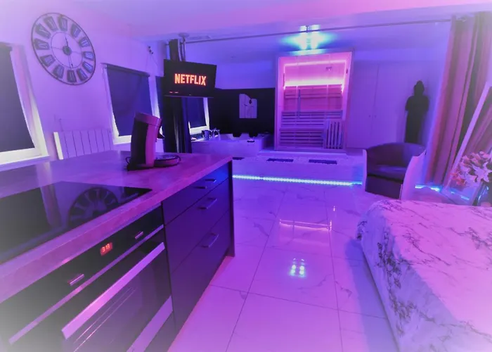 Jacuzzi Romantique 15 Min Etretat 1 Appartement